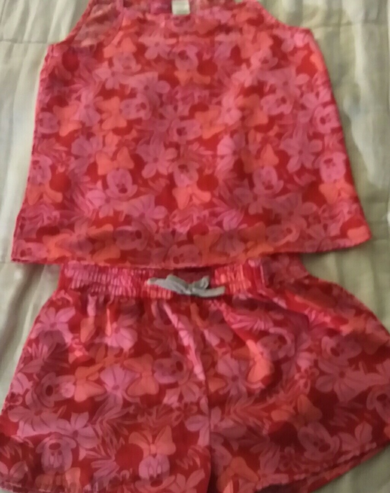 Girls Disney short outfit